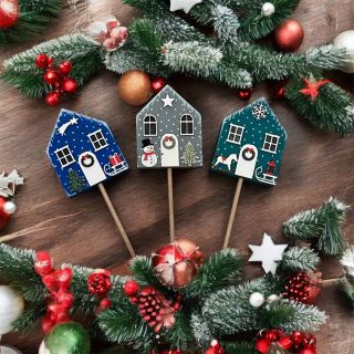 Inspirace na vánoční zápichy 🎄 Všechny zápichy a komponenty k tvoření najdete na www.vasci.cz